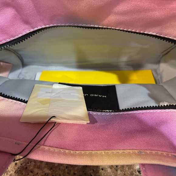 Marc Jacobs Pastel Rainbow Canvas Tote Bag - Picture 4 of 12